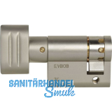 WINKHAUS Knaufhalbzylinder MS00/Z1 30 mm Messing vernickelt matt