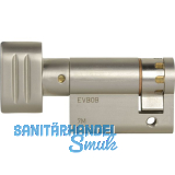 WINKHAUS Knaufhalbzylinder MS00/Z1 35 mm Messing vernickelt matt