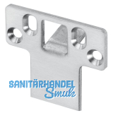 WILKA Stangenschlie�blech P645, f�r Verriegelung nach oben, Edelstahl