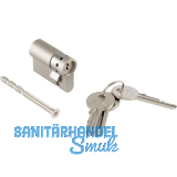 MARCHESI Einbauhalbzylinder H36000 gleichsperrend 35,5 mm vernickelt