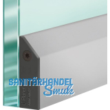 PLANET T�rdichter KG-S schmal FH+RD,834x11,5x38mm,einseitig Alu natur