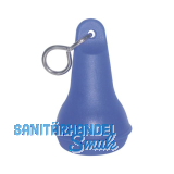 Hotelschl�sselanh�nger - birnenf�rmig blau