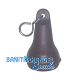 Hotelschl�sselanh�nger - birnenf�rmig braun