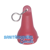 Hotelschl�sselanh�nger - birnenf�rmig rot