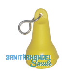 Hotelschl�sselanh�nger - birnenf�rmig gelb