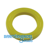 Kennring rund, f�r Zylinderschl�ssel � 24 mm, Kunststoff gelb
