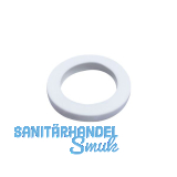 Kennring rund, f�r Zylinderschl�ssel � 24 mm, Kunststoff wei�