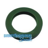 Kennringe rund, gro� f�r Zylinderschl�ssel � 28 mm, Kunststoff dunkelgr�n