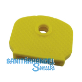 Kennkappe f�r Zylinderschl�ssel Kunststoff gelb