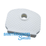 Kennkappe f�r Zylinderschl�ssel Kunststoff wei�