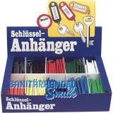 Schl�sselanh�nger Box - 200-tlg. in 10 Farben sortiert, mit Aufh�ngeloch