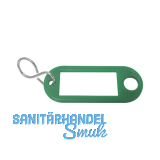 Schl�sselanh�nger - mit Aufh�ngeloch, Kunststoff gr�n