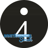 Schl�sselnummer - � 25, Nummer 4, Aluminium schwarz eloxiert