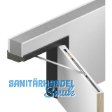 ATHMER T�r�ffnungsbegrenzer Porti f�r Holzt�ren, 610-719 mm, 30kg, silber