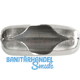 Verschluss zu Schl�sselkette, Edelstahl V2A