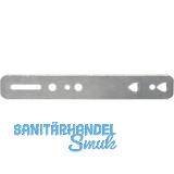 Stockpratzen gerade, Version B, 140 x 20 x 1,25 mm, Stahl verzinkt