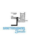 Diantre Trennschiene auf Ma� geschnitten, Aluminium natur