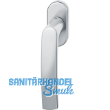 FSB Fenstergriff 34 1015 ovale Rosette, Edelstahl matt