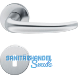 FSB Objekt Dr�ckergarnitur 72 1023 AGL auf Rosette BB, Edelstahl matt