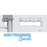 DORMAKABA Sturzfutterwinkel für TS 83, silber DORMAKABA Sturzfutterwinkel für TS 83, silber
