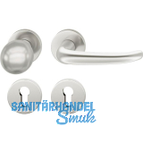 FSB Feuerschutz Wechselgarnitur 76 1023 AGL DIN PZ, links, silber eloxiert