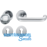 FSB Wechselgarnitur 12 1070 ASL auf Rosette PZ, Knopf drehbar, Edelstahl matt