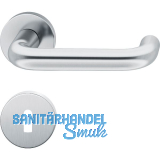 FSB Objekt Dr�ckergarnitur 72 1070 AGL auf Rosette BB, Edelstahl matt