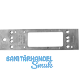 GEZE Montageplatte f�r TS 3000 V, silber