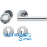 FSB Wechselgarnitur 12 1076 ASL auf Rosette PZ, Knopf drehbar, Edelstahl matt