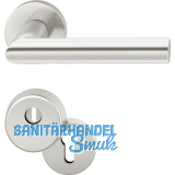 FSB Haust�rdr�ckergarnitur 12 1076 mit Kernziehschutz, Aluminium silber eloxiert