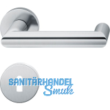 FSB Dr�ckergarnitur 12 1016 ASL auf Rosette BB, Edelstahl matt