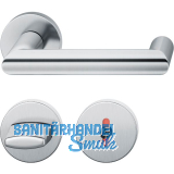 FSB Dr�ckergarnitur 12 1016 ASL auf Rosette WC DIN, Edelstahl matt