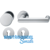 FSB Objekt Wechselgarnitur 72 1016 AGL auf Rosette PZ, rechts, Edelstahl matt