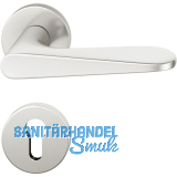 FSB Dr�ckergarnitur 12 1144 ASL auf Rosette PZ, silber eloxiert