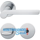 FSB Dr�ckergarnitur 12 1021 ASL auf Rosette WC DIN, Edelstahl matt