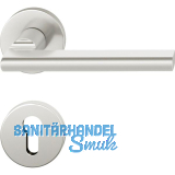 FSB Dr�ckergarnitur 12 1035 ASL auf Rosette PZ, silber eloxiert