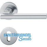 FSB Dr�ckergarnitur 12 1035 ASL auf Rosette PZ, Edelstahl matt