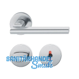 FSB Dr�ckergarnitur 12 1035 ASL auf Rosette WC, Edelstahl matt