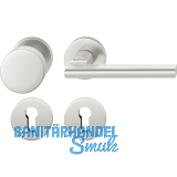 FSB Feuerschutz Wechselgarnitur 76 1035 AGL �NORM PZ, links, silber eloxiert