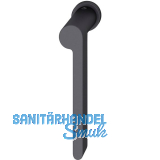 FSB Fenster-Steckgriff 34 1021 minimalistisch, links, Aluminium schwarz matt
