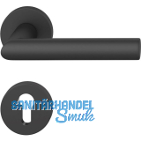 FSB Dr�ckergarnitur 12 1076 ASL auf Rosette PZ, schwarz matt