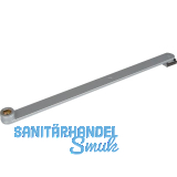 GEZE Hebel mit vernietetem Gleitstein silberfarbig 333 mm 079332