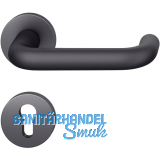 FSB Feuerschutz Dr�ckergarnitur 79 1070 AGL DIN PZ, schwarz matt