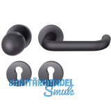 FSB Feuerschutz Wechselgarnitur 79 1070 AGL DIN PZ, rechts, schwarz matt