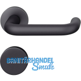 FSB Feuerschutz Standfl�gelgarnitur 79 1070 AGL DIN BL, schwarz matt