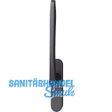 FSB Hebeschiebet�rgriff 34 1106, Aluminium schwarz matt