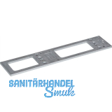 GEZE Montageplatte f�r TS 4000/5000, Edelstahl-Effekt