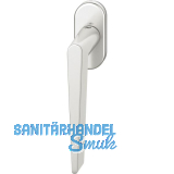 FSB Fenstergriff 34 1005 ovale Rosette, Aluminium silber eloxiert