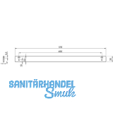 DORMAKABA Montageplatte G-N XEA, 30mm, silber DORMAKABA Montageplatte G-N XEA, 30mm, silber