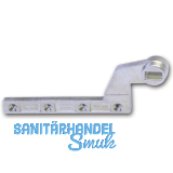 DORMAKABA T�rschiene 7411/46 f. Anschlagt�r gef�lzt z. Aufschrauben, verzinkt